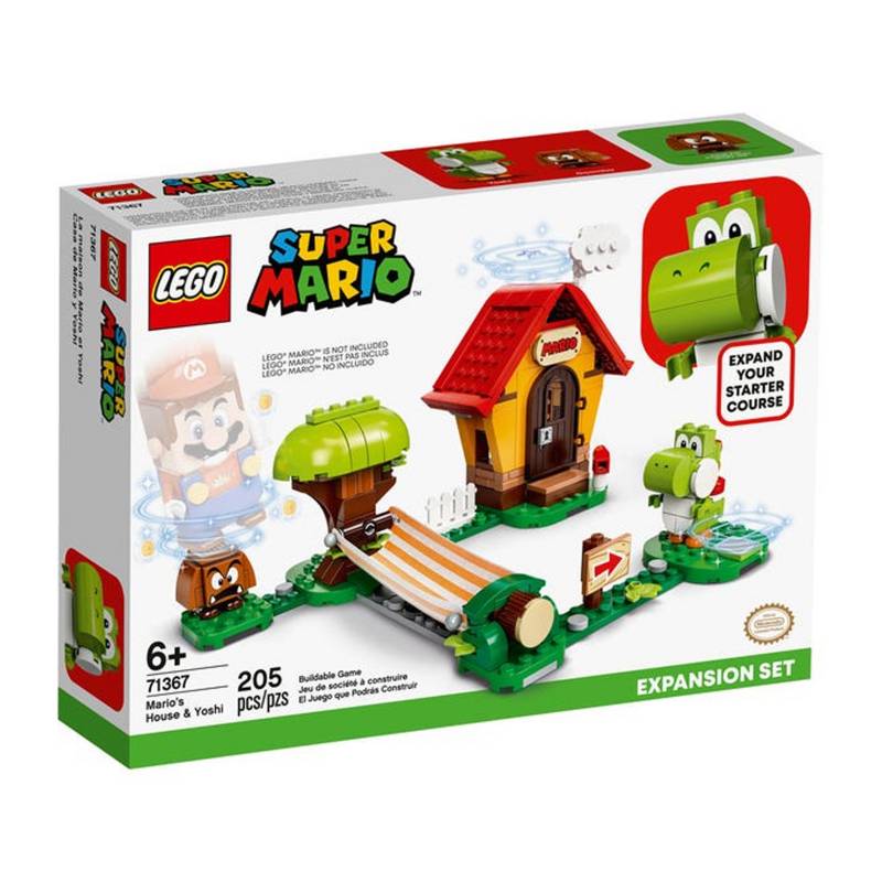 LEGO Lego Mario Set Expansión: Casa De Mario Y Yoshi- Crazygames |  