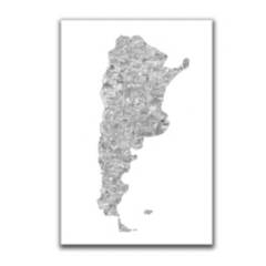 MAPPIN - Mapa Argentina a Mano - Lámina