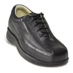 SANNABEM - Zapato P/Diabetico C/Cierre Cordon Negro Talla 35-Blunding