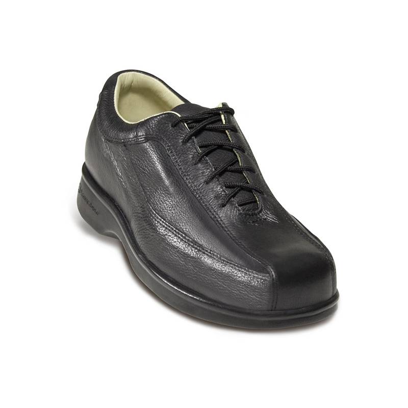 SANNABEM - Zapato P/Diabetico C/Cierre Cordon Negro Talla 35-Blunding