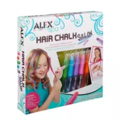 ALEX TOYS - Set De Tizas Para El Pelo Colores Tintura Niña Alex