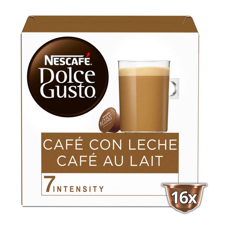 NESCAFE DOLCE GUSTO - Cápsulas NESCAFÉ Dolce Gusto Café Au Lait 16 Cápsulas