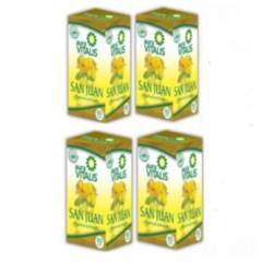 AURA VITALIS - pack 4 frascos San Juan 60 Capsulas c/u Antidepresivo natural