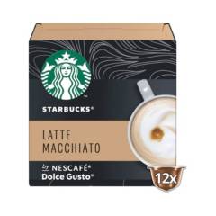 NESCAFE DOLCE GUSTO - Cápsulas Starbucks NESCAFÉ Dolce Gusto Latte Macchiato 12U