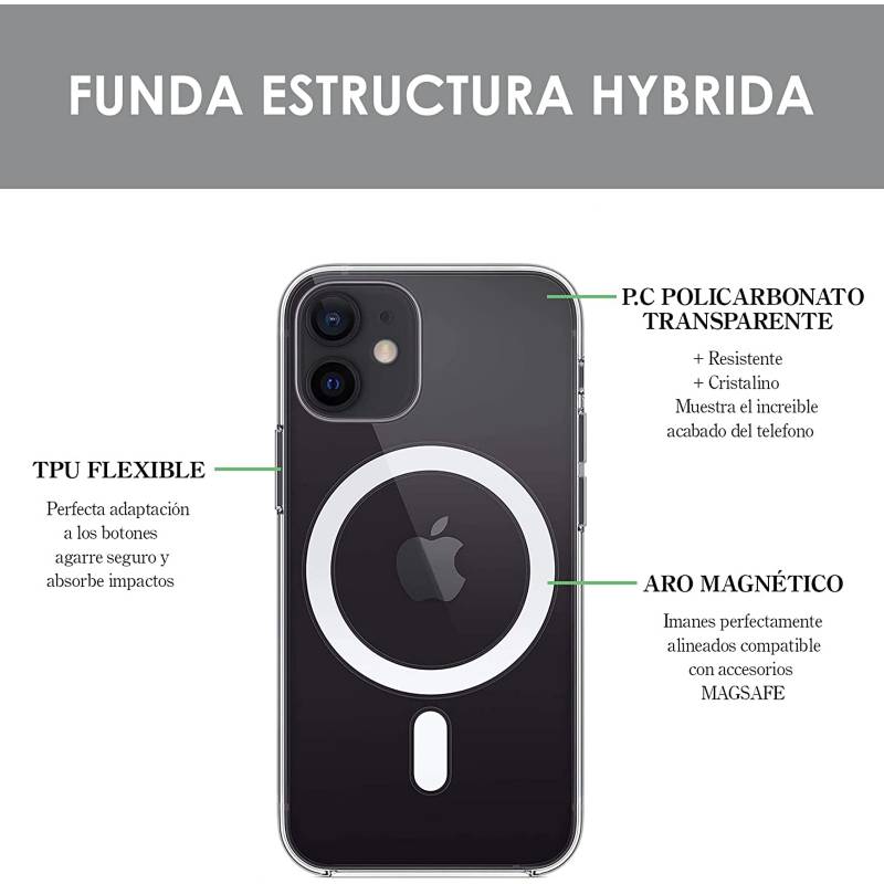 Funda Mágnetica Negra para iPhone 11 Pro