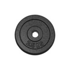 JKS - Disco Acero 2,5 Kg Negro