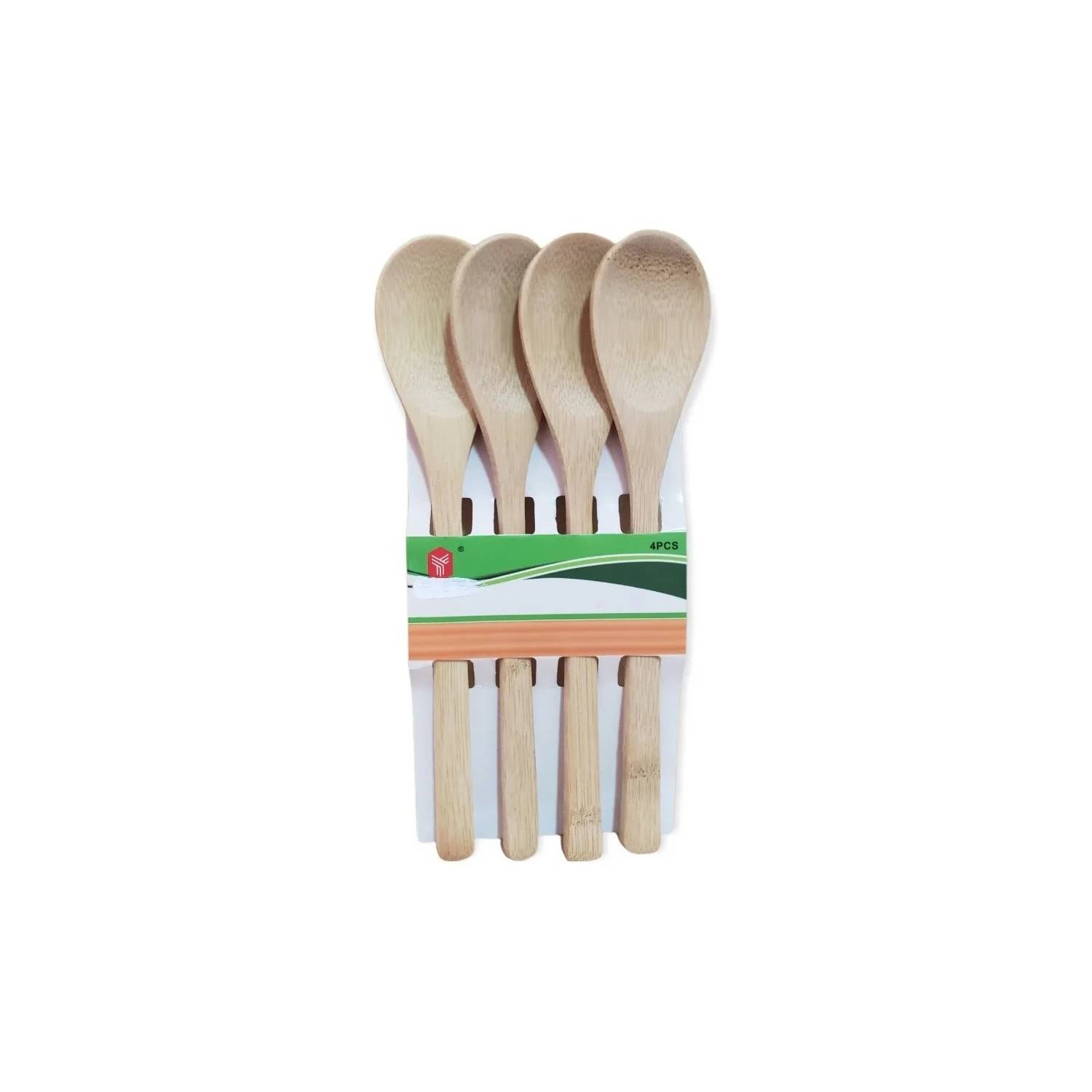 GENERICO Utensilios Cocina Madera Bambu Set 5 Pza