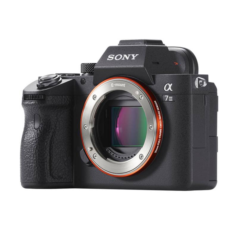 SONY - Cuerpo Cámara Sony Alpha a7 III Digital sin espejo (Kit Box) - Negro
