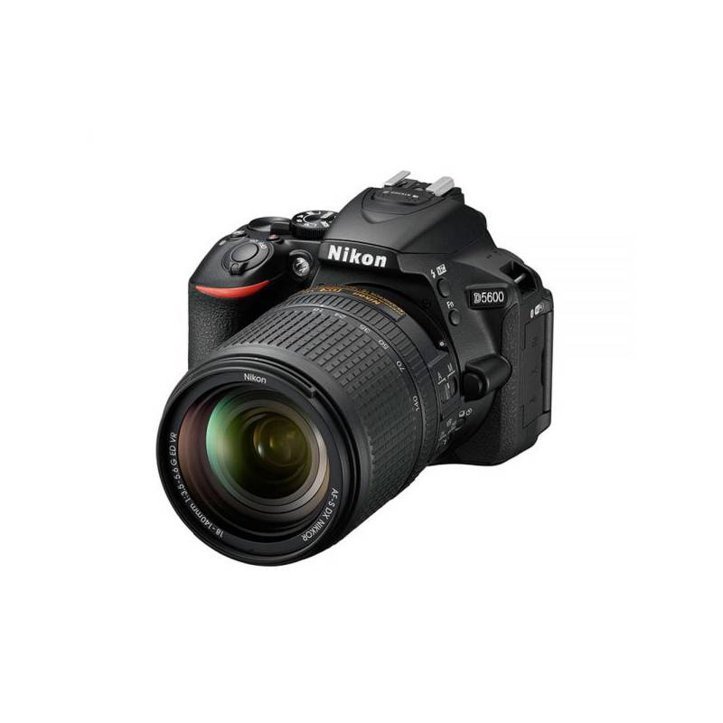 NIKON - Cuerpo Cámara Nikon D5600 DSLR con Lente 18-140mm - Negro