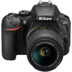 NIKON - Nikon D5600 DSLR Cámara Con 18-55mm Lente - Negro