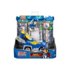 SPIN MASTER - Vehículo De Juguete Paw Patrol Knights Rescue Chase