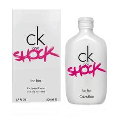 CALVIN KLEIN - CK One Shock For Her 200ML EDT Mujer Calvin Klein