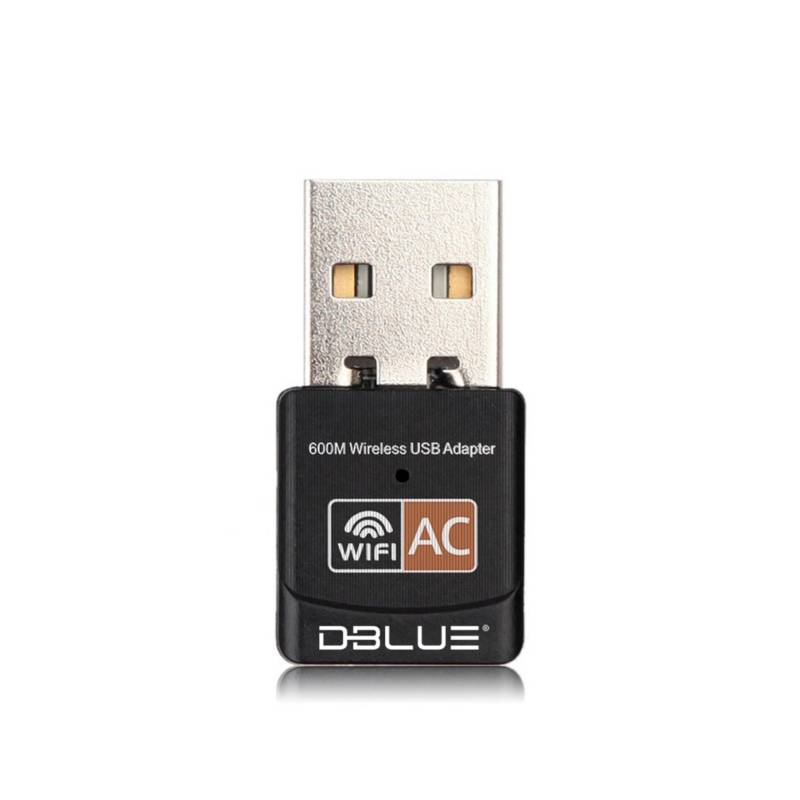 DBLUE - Adaptador WIFI USB 2.0 600Mbps Dual Banda Dblue