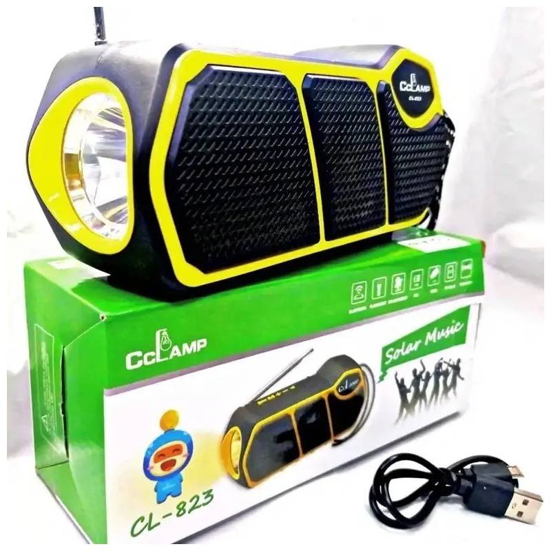 Compre Solar Recargable al Aire Libre Bluetooth Bluetooth Radio