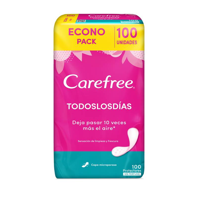 CAREFREE CAREFREE® Todos los Dias x 100 un. CAREFREE