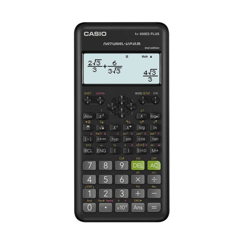 CASIO - Calculadora Científica 252 Funciones Fx-350ES PLUS 2