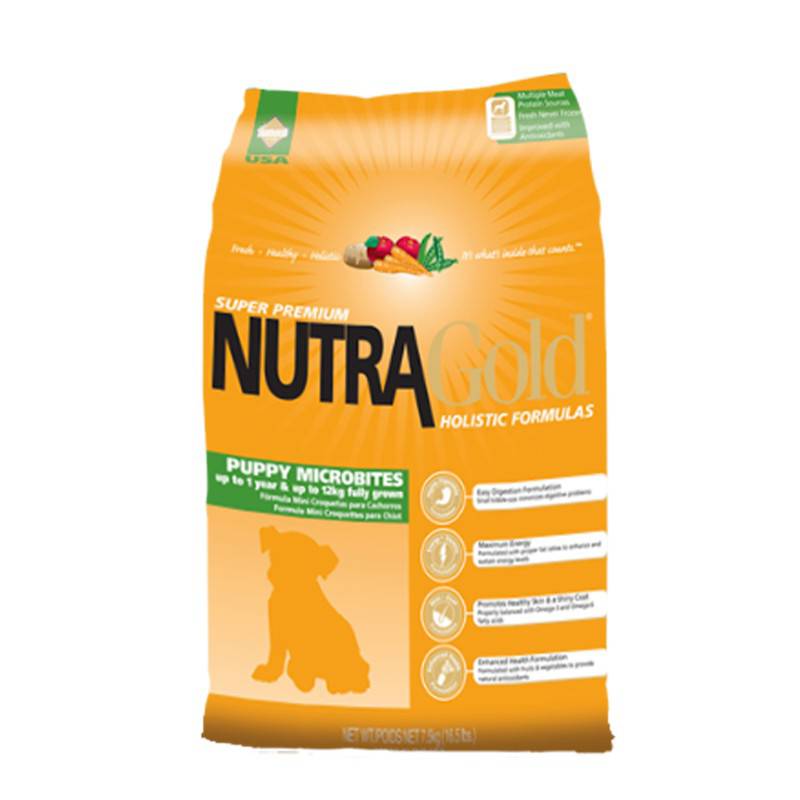 NUTRA GOLD - Nutra Gold Puppy Microbites 3kg