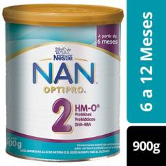 NAN - NAN 2 Optipro con HM-O 900g Fórmula Infantil