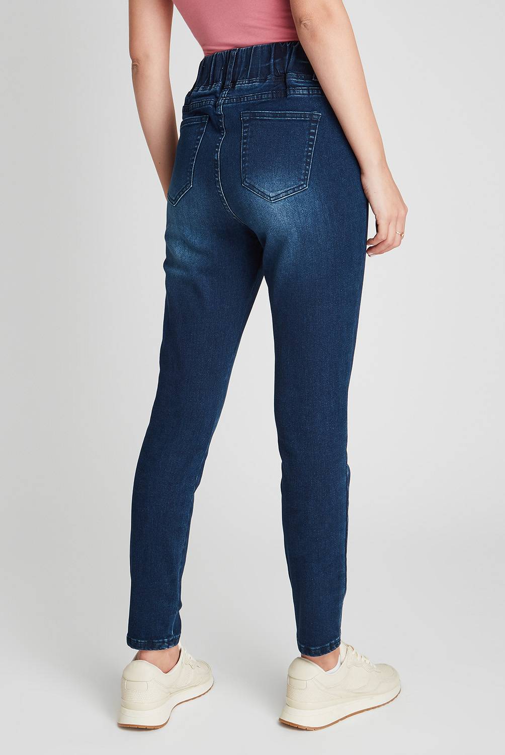 CURVI - Jeans Calza Con Pretina Alta CURVI