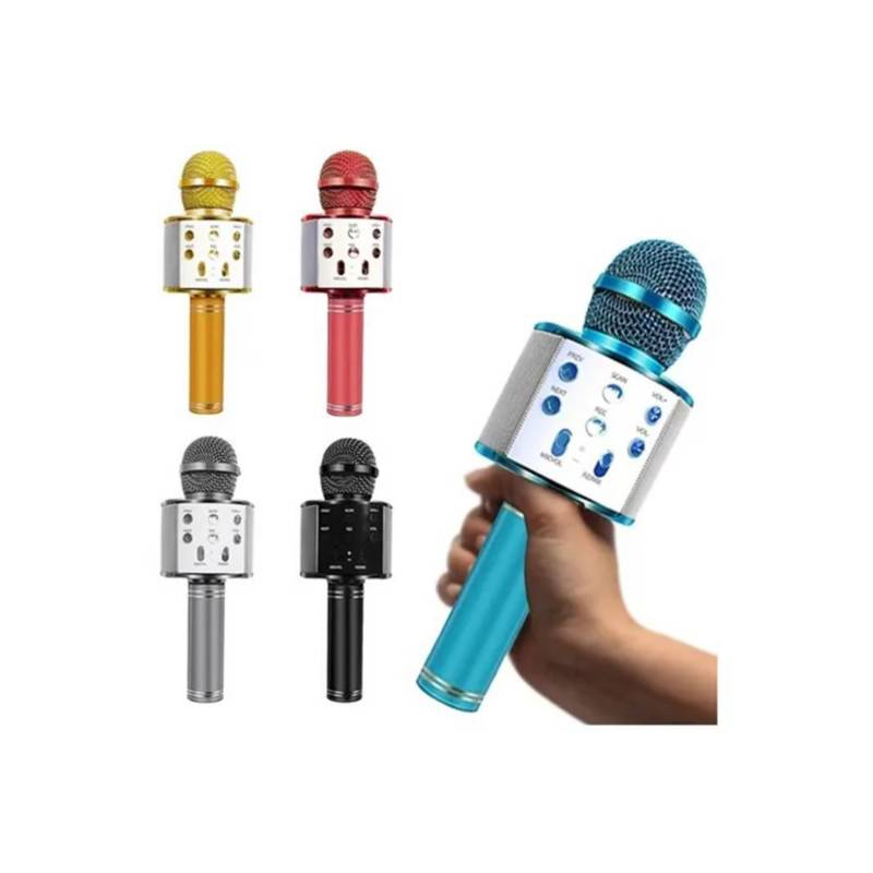 Microfono Inalambrico Karaoke Bluetooth con Altavoz - Biosnet