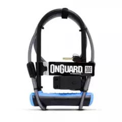 ONGUARD - Candado U-Lock Neon Series DT Azul On Guard