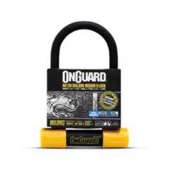 ONGUARD - Candado U-Lock Bulldog Medium Neg/Ama On Guard