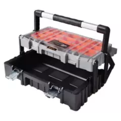 TACTIX - Caja de herramientas con organizador 58cms Tactix