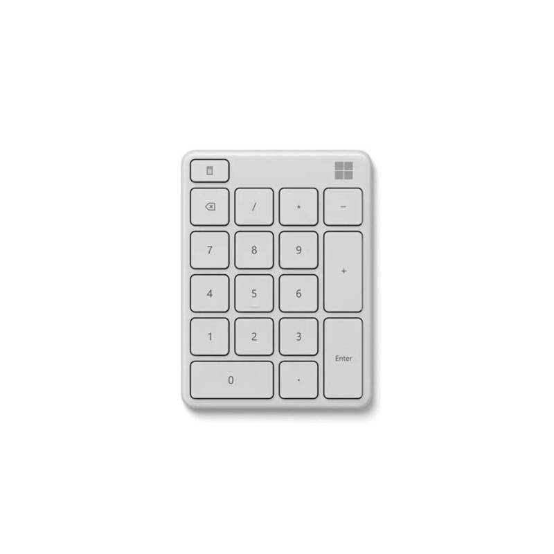MICROSOFT - Microsoft teclado numerico bluetooth 5.0 color blanco MICROSOFT