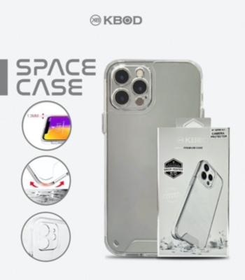 MOTOMO Carcasa Transparente iPhone 14 Pro Max (Space Clear) policarbonato
