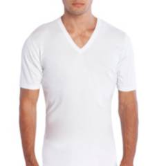 TAIS - Camiseta Algodón Manga Corta Blanco Tais