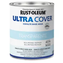 RUST OLEUM - Esmalte al Agua Ultra Cover 946ml Transparente Rust Oleum