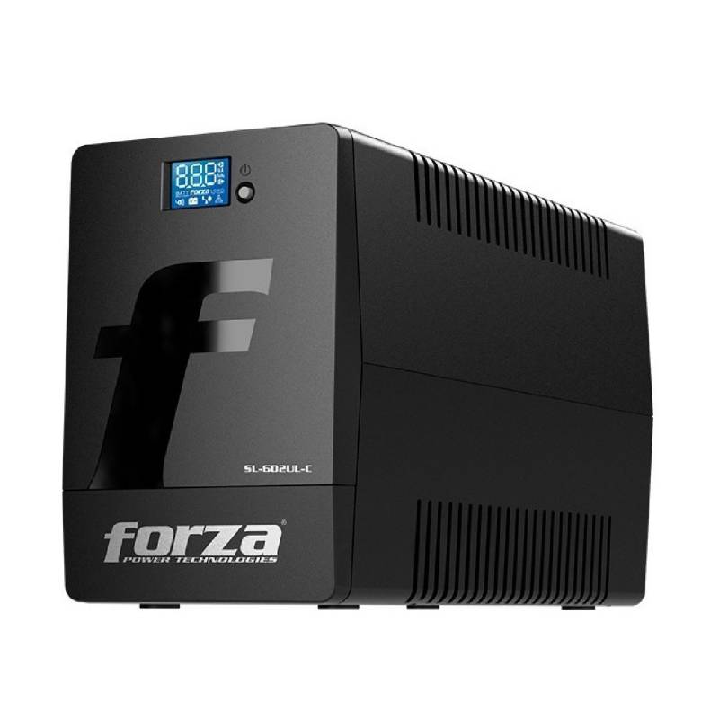FORZA - Ups Inteligente Forza Sl-602ul-c 600va/360w 220v - 3 Cei