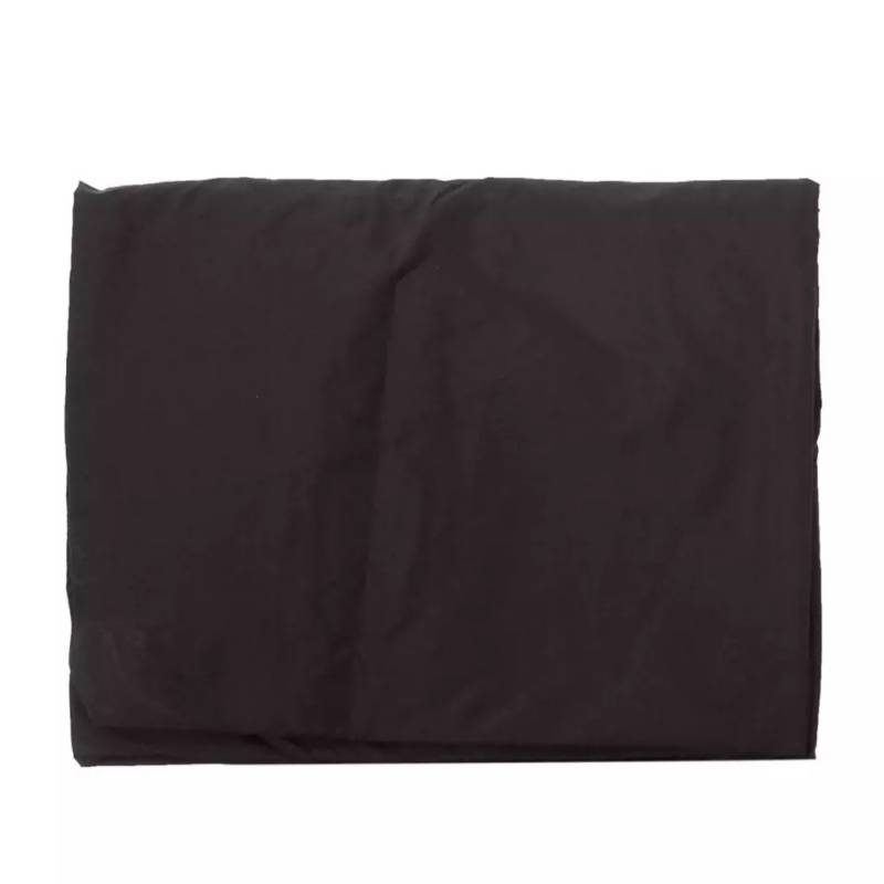 GENERICO Lona Paredes Laterales para Toldo Plegable 3x3 MTS negro  Impermeable