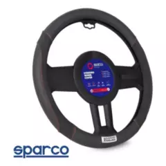 SPARCO - Funda Cubre Volante Sparco Excelente Calidad 1112bk