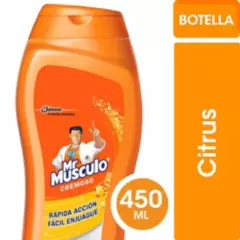 MR MUSCULO - Limpiador De Superficies En Crema 450ml Citrus Mr. Musculo