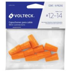 TRUPER - Volteck Conectores Conicos Para Cable 12-14awg