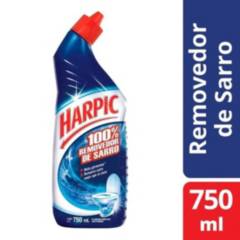 HARPIC - Gel Limpiador Para Inodoros Removedor De Sarro 750ml Harpic