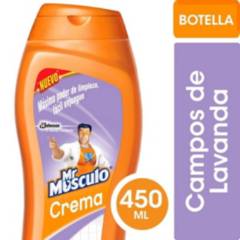 MR MUSCULO - Limpiador De Superficies En Crema 450ml Lavanda Mr. Musculo
