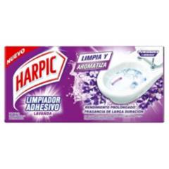 HARPIC - Limpiador Adhesivo Para Inodoros 3un. Lavanda Harpic