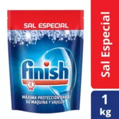 FINISH - Sal Para Lavavajillas Doypack 1kg 1kg Finish