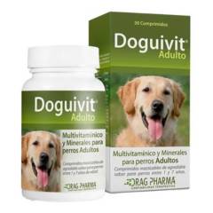 DRAG PHARMA - Doguivit Adulto - Perros - Vitaminas Y Minerales 30 Comp