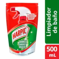 HARPIC - Baño Sarro Y Mugre Recarga 500ml Harpic
