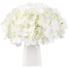 COREL - Flor Decorativa Corel Hortensia Blanca 52cm