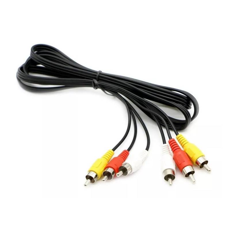 GENERICO - CABLE 3 RCA A 3 RCA 3 MTS.