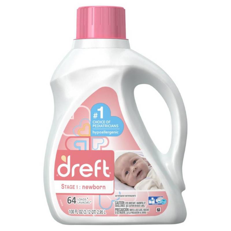 DREFT - Dreft Detergente Concentrado Para Bebes Etapa 1 2.9lts