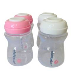 ELEFBEBE - Frascos herméticos para almacenar leche materna