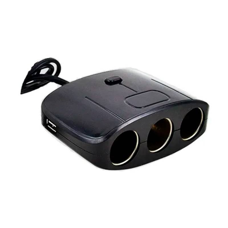 Domar blanco lechoso creer GENERICO Adaptador Para Enchufe Encendedor Auto 2 USB W-16006 Welife |  falabella.com