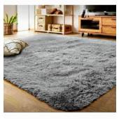 GENERICO 3 alfombras pequeñas peluditas, para bajada de cama, 50x80cm