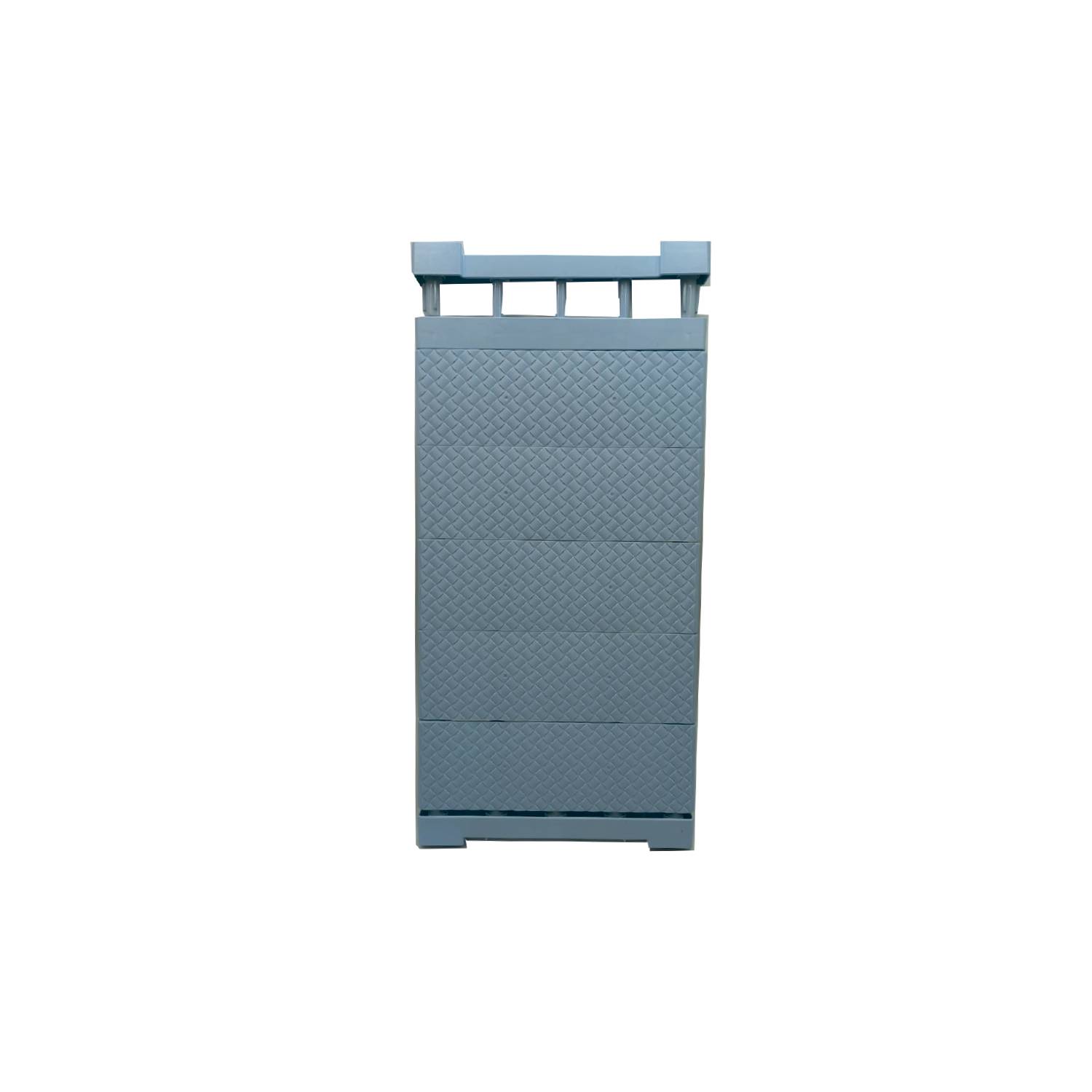 Estante para cajas de plástico con compartimentos grandes - Durham