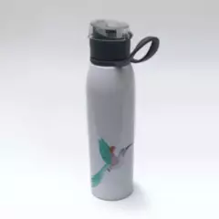 ALMA AZUL - Botella tapa click 650 ml, con imagen de Volar alto